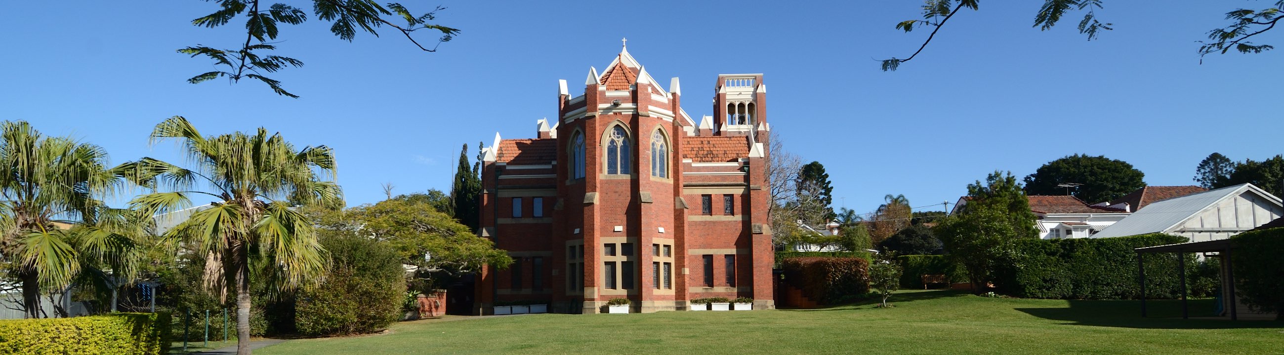 Church view from Racecourse Road