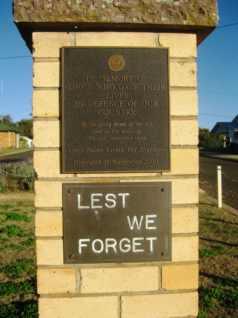 Proston War Memorial