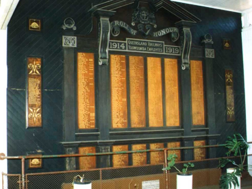Queensland Railways Employees Roll of Honour