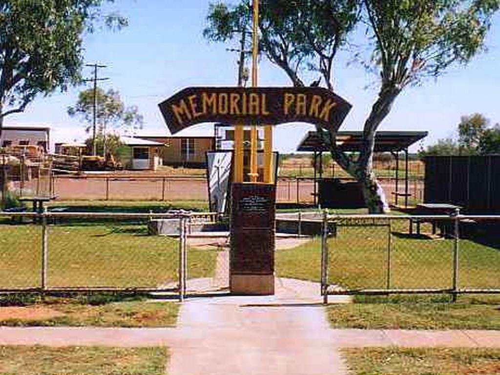 Quilpie War Memorial - Lions Park, Quilpie