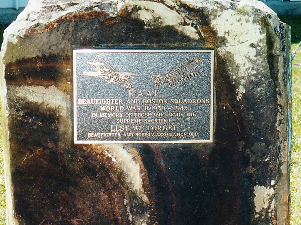 RAAF Beaufighter and Boston Squadron Memorial