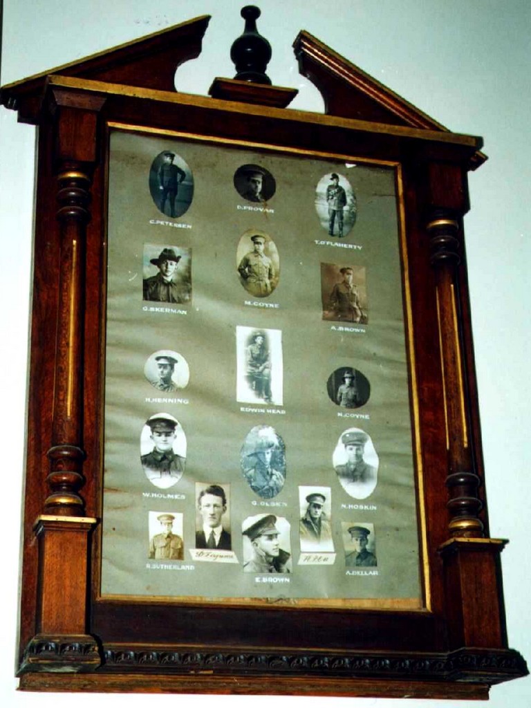 Rangeville State School Roll of Honour 3