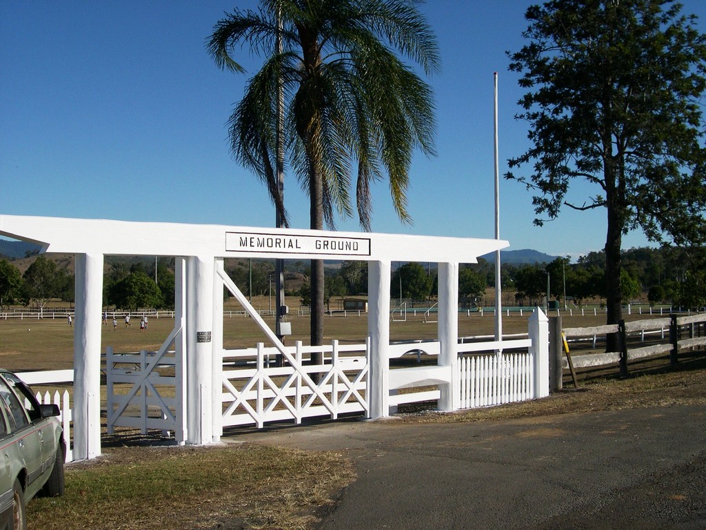 Rathdowney Memorial Grounds Gates