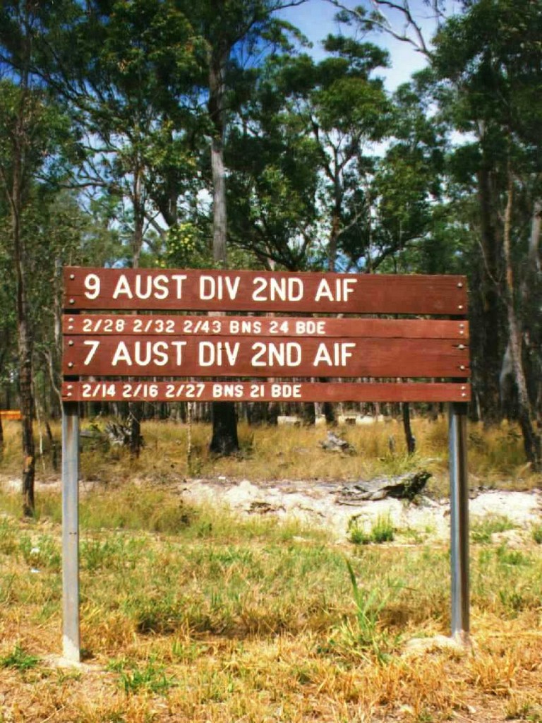 Ravenshoe and Millstream 7th and 9th Division Memorial Markers