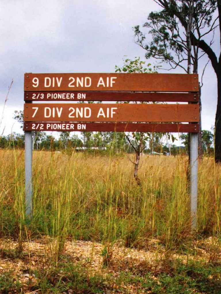 Ravenshoe and Millstream 7th and 9th Division Memorial Markers