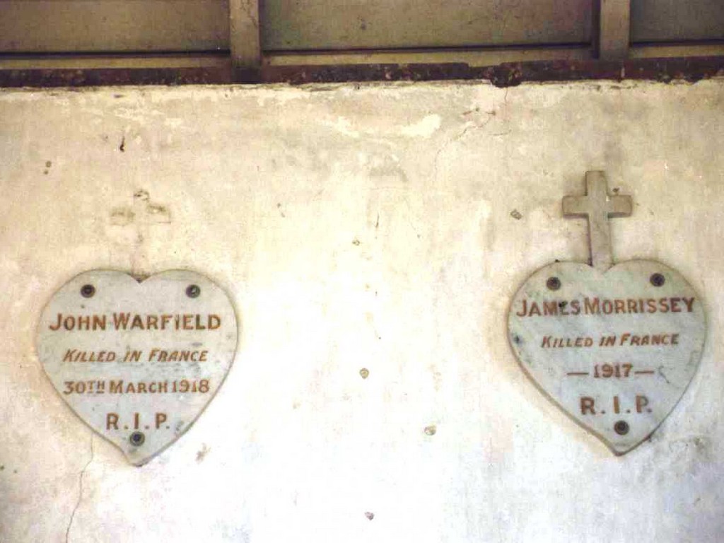 Photo of Allora St Patrick's School World War I Shrine
