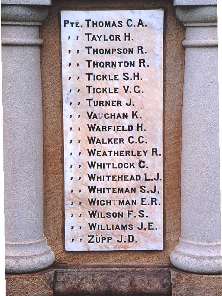 Photo of Allora World War I Memorial