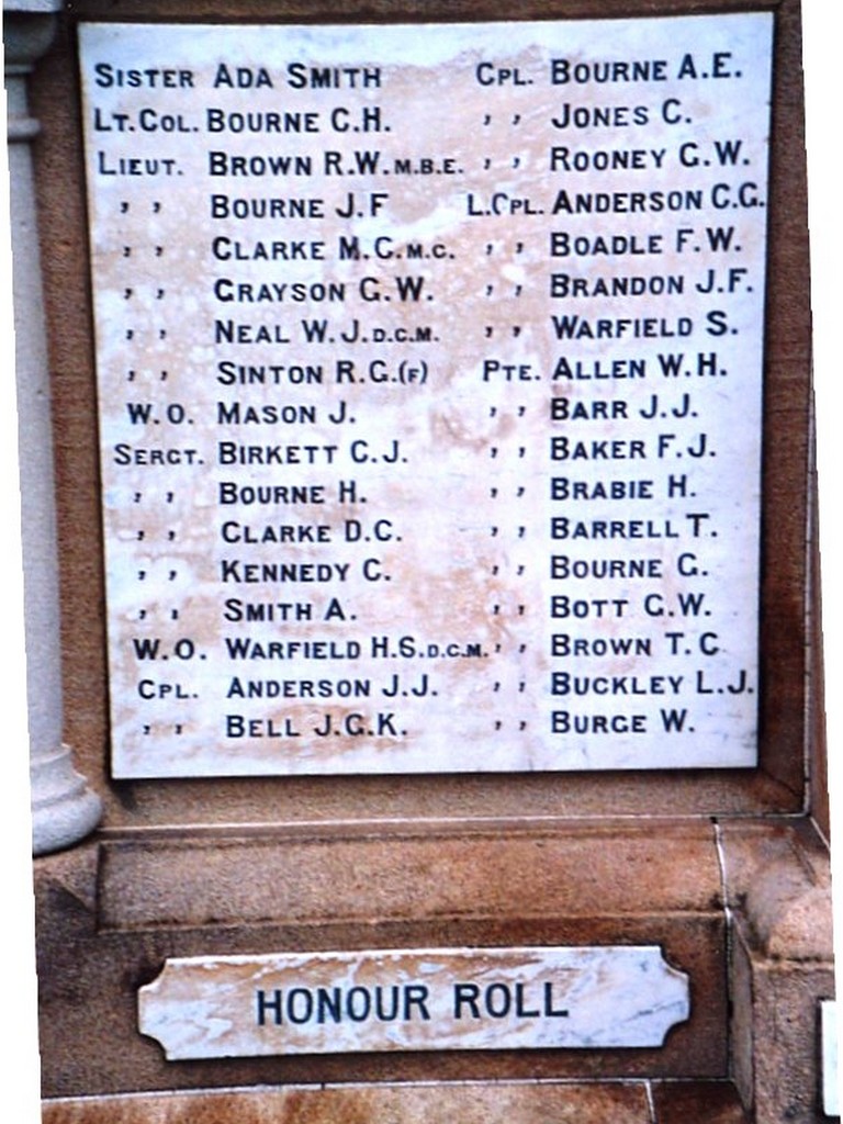 Photo of Allora World War I Memorial