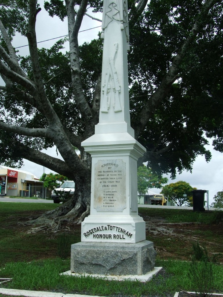 Rosedale and Tottenham War Memorial