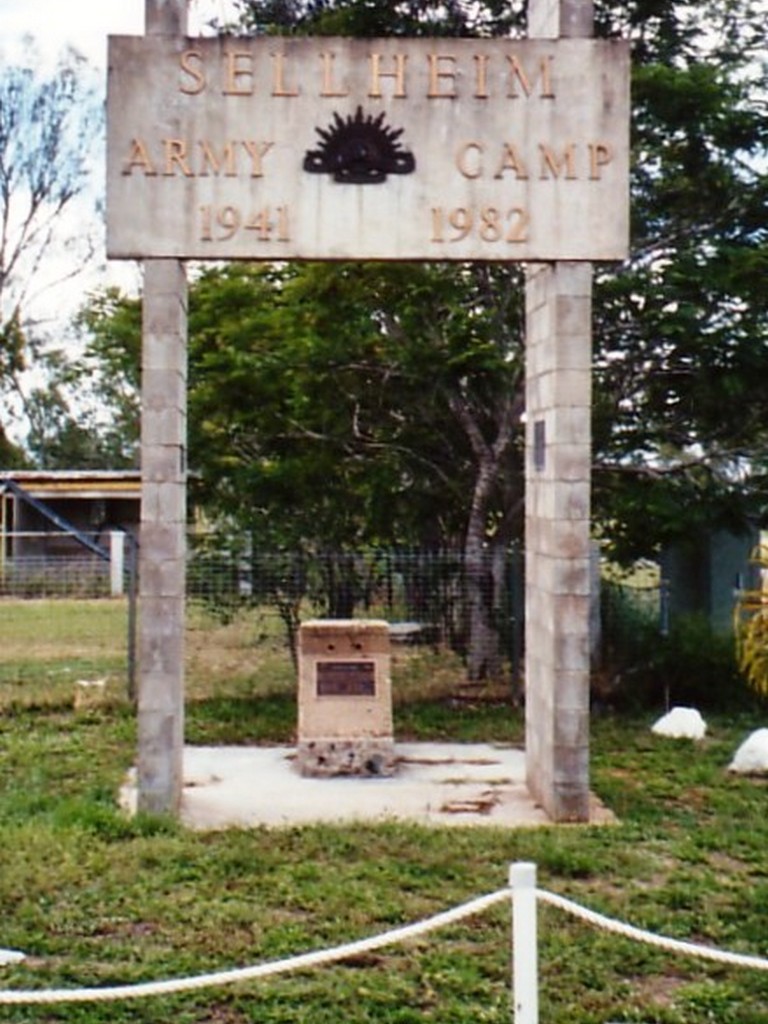 Sellheim Army Camp Memorial Cairn