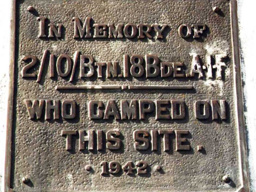 Sheep Station Creek - Plaque