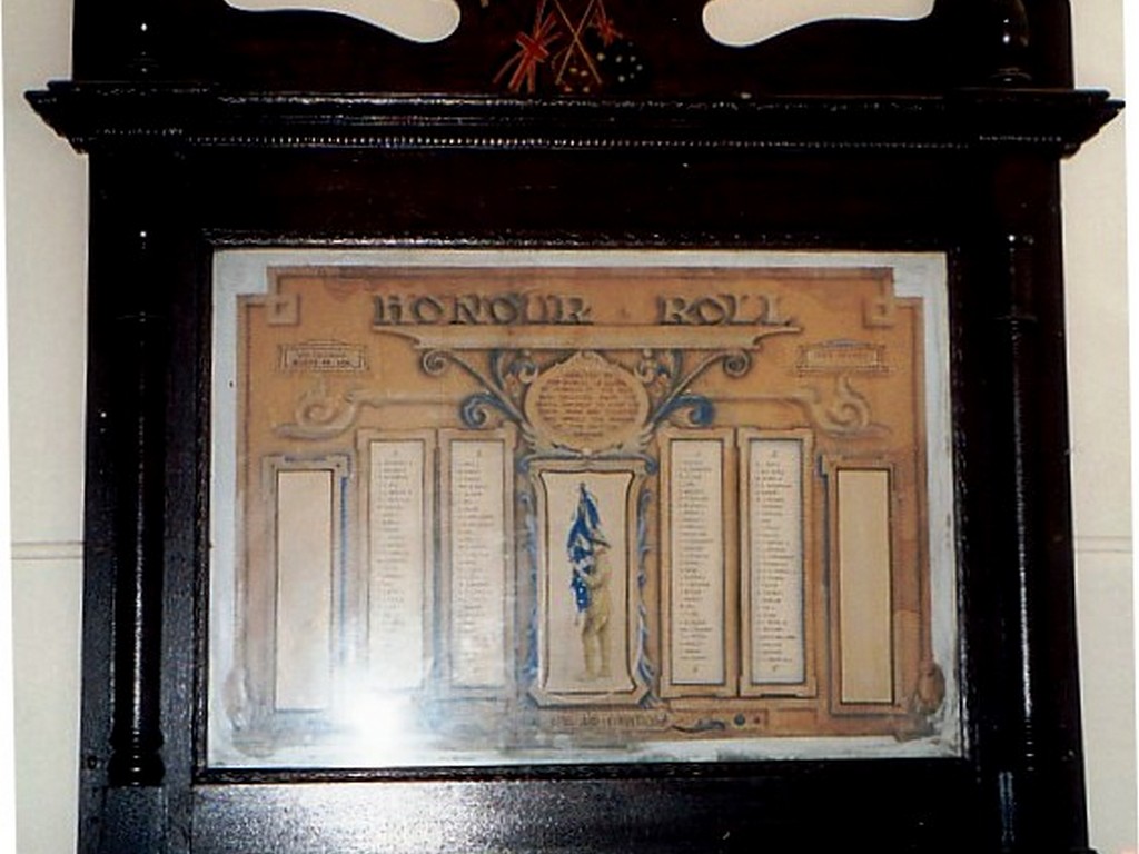 Alpha Town Hall Honour Board