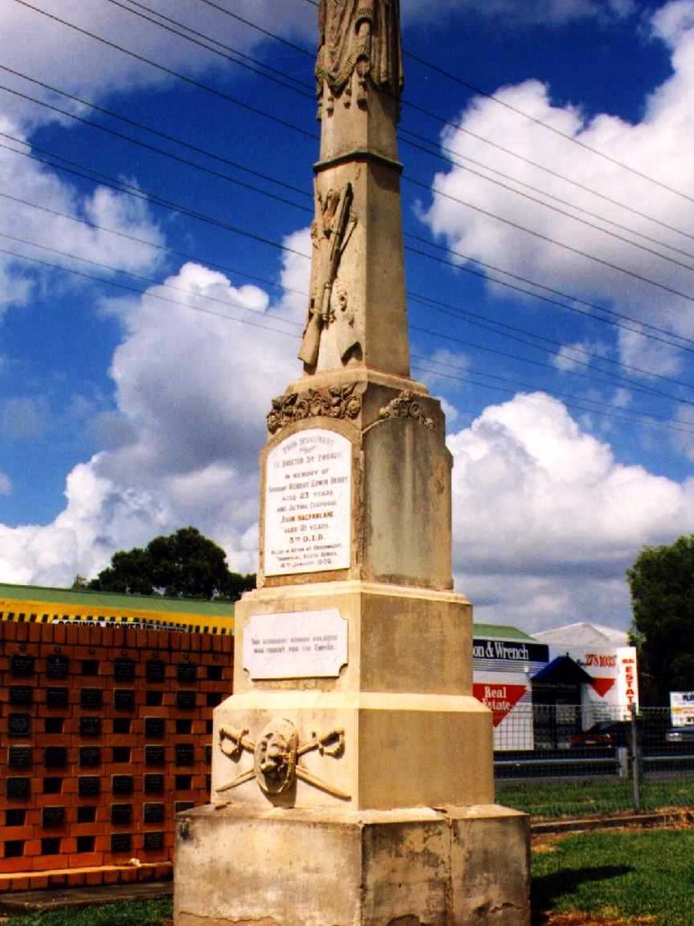 Sherwood Boer War Memorial