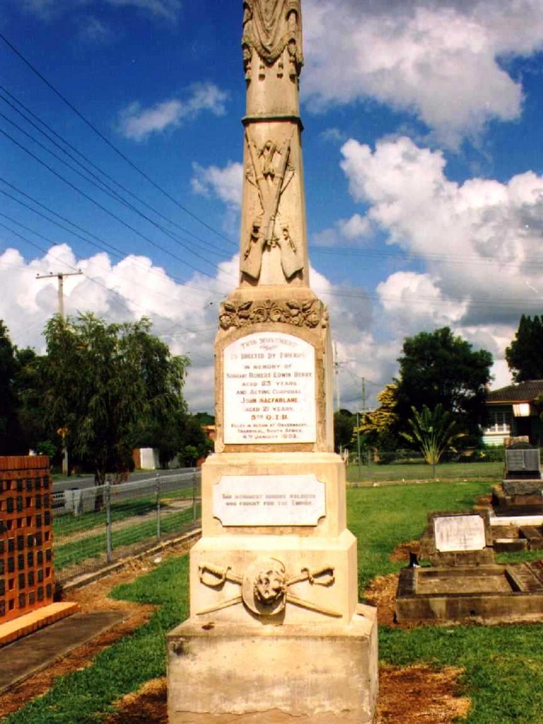 Sherwood Boer War Memorial