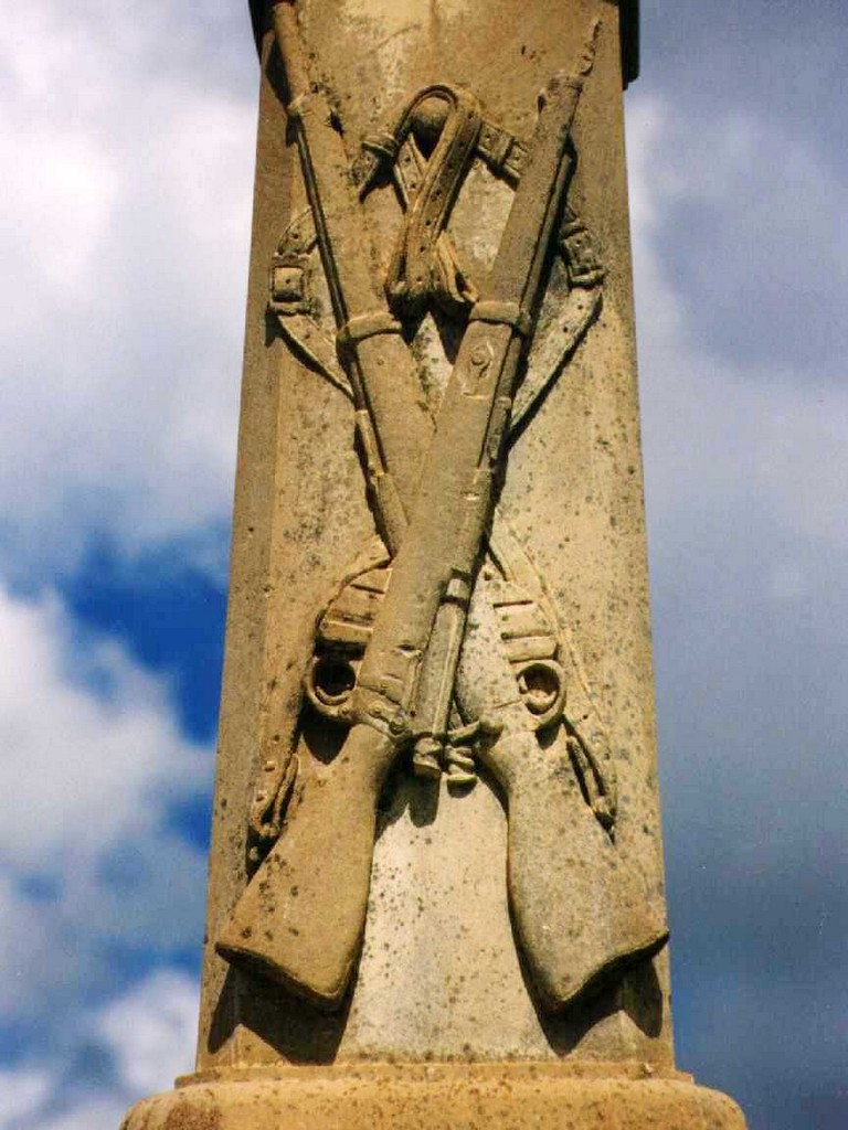 Sherwood Boer War Memorial - Detail