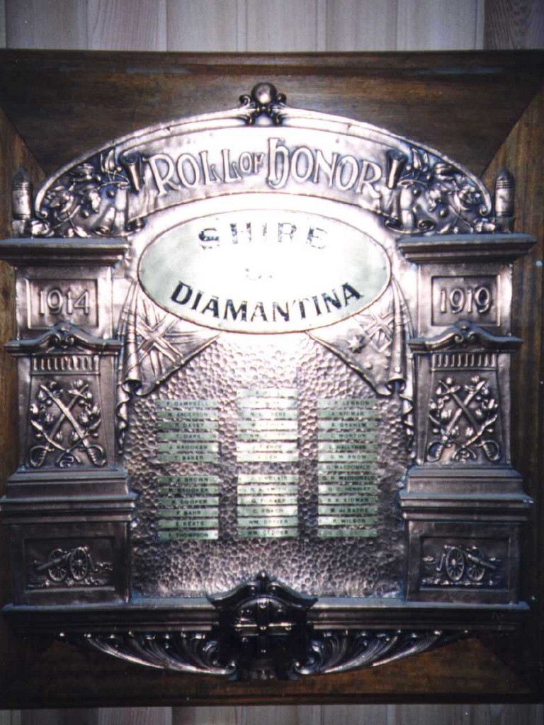 Shire of Diamantina Honour Board