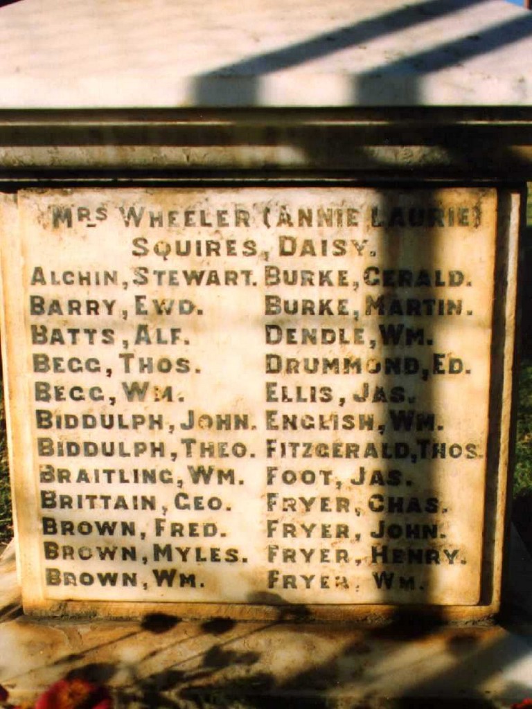 Springsure State School Memorial Fountain