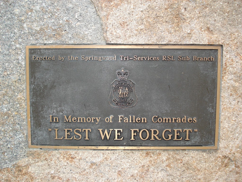 Primary Plaque located on stone
