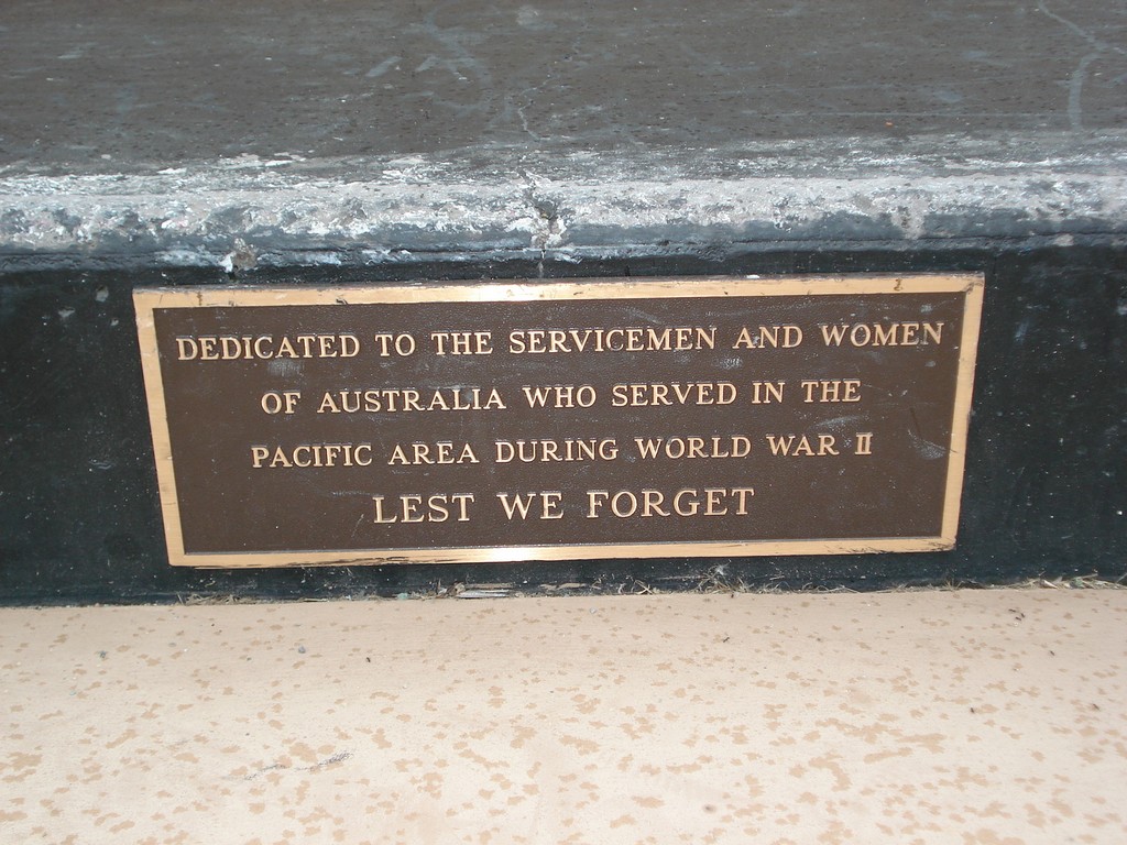 Dedication to Servicemen and Women