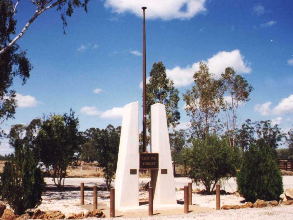 Anakie War Memorial - Overview