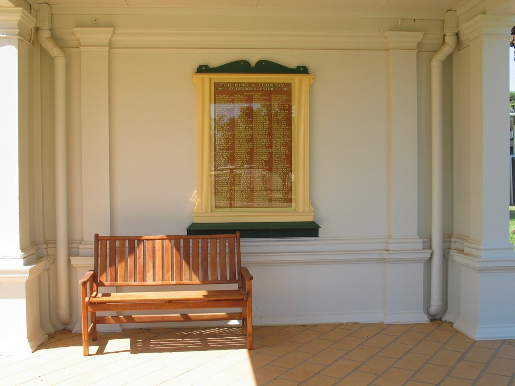 St George Hospital Pavillion Honour Board