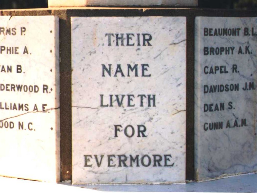 Surat War Memorial - panels