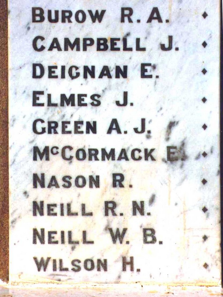 Surat War Memorial - panel