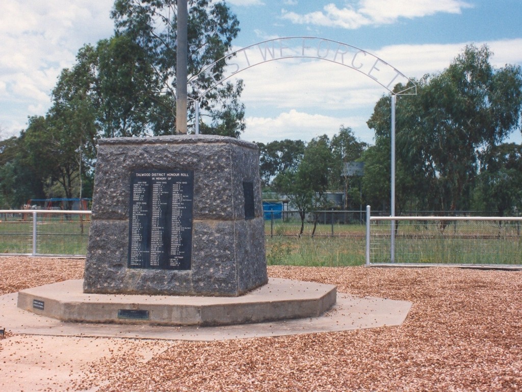 Talwood War Memorial Stone