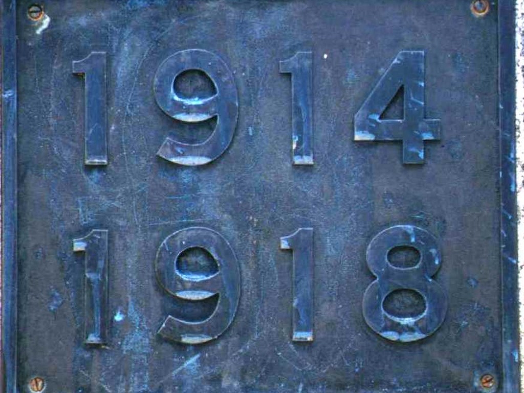 Talwood War Memorial Stone Plaque