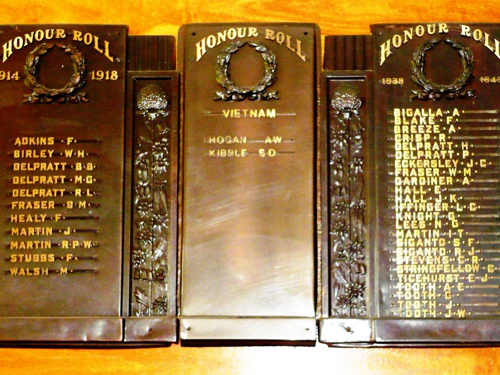 Tamborine Village Honour Board