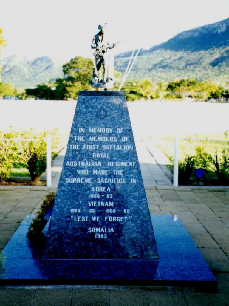 The First Battalion Royal Australian Regiment Memorial