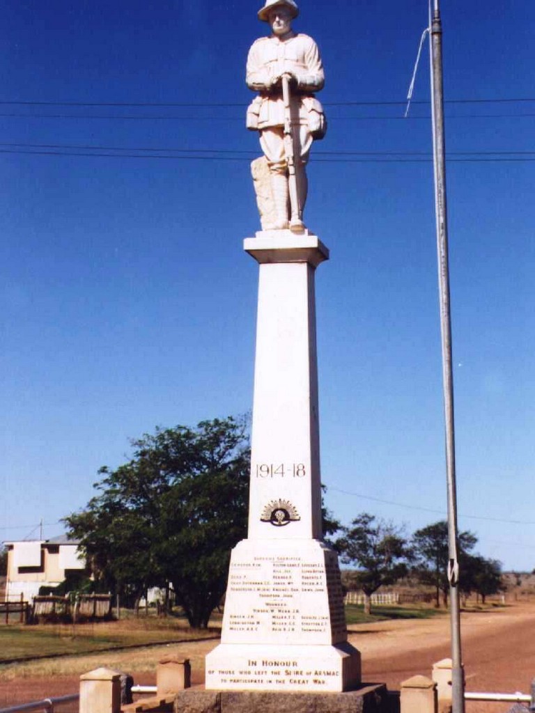 Aramac War Memorial (Digger) - 1999