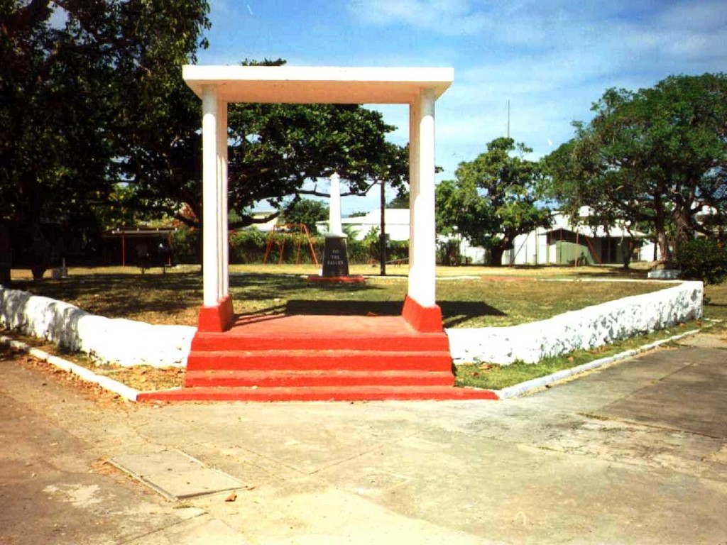 Thursday Island War Memorial - original location
