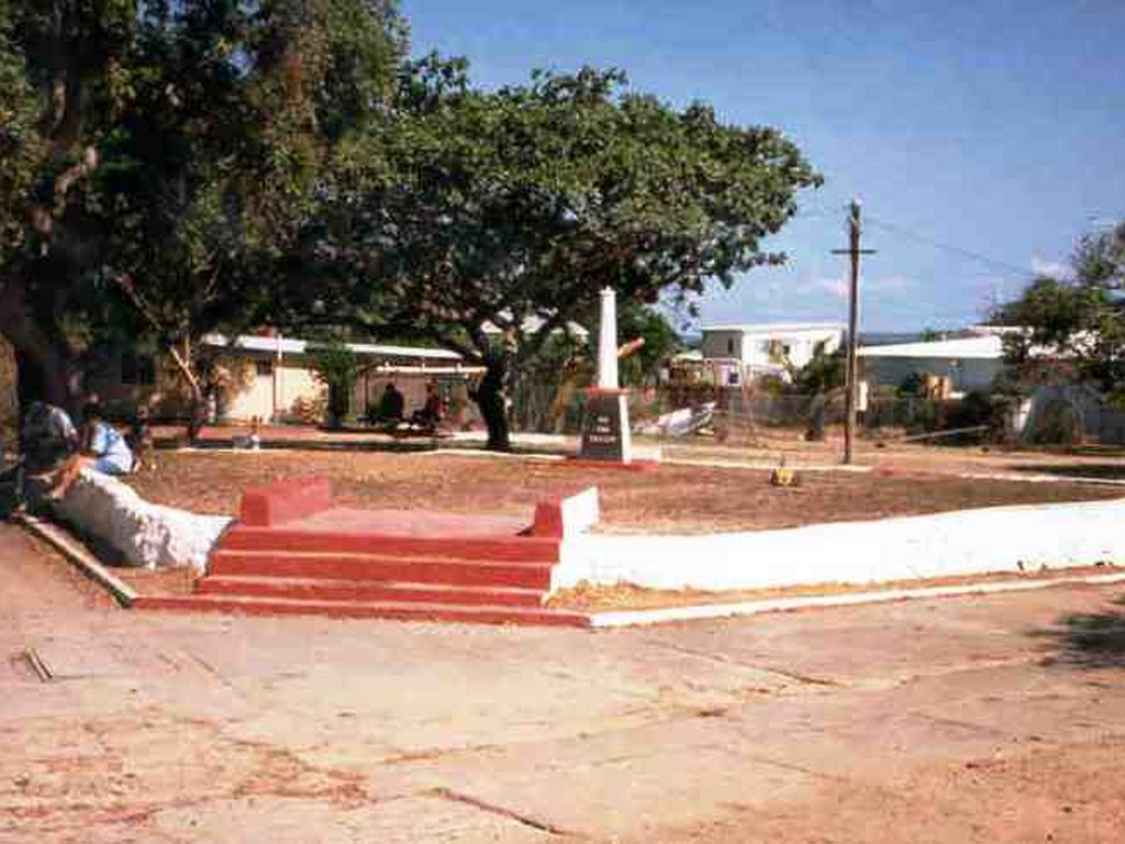 Thursday Island War Memorial - original location