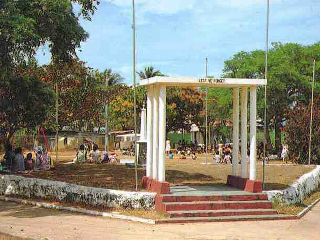 Thursday Island War Memorial - original location
