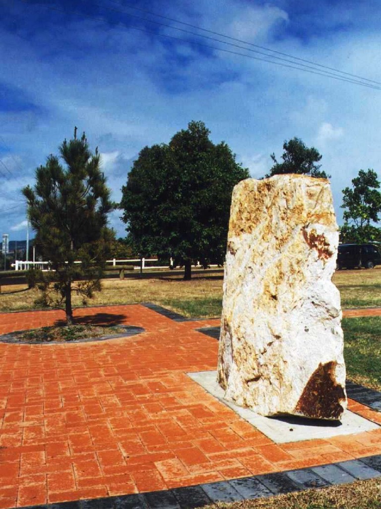 Tiaro Gallipoli Pine Memorial - Tree and Memorial 1999