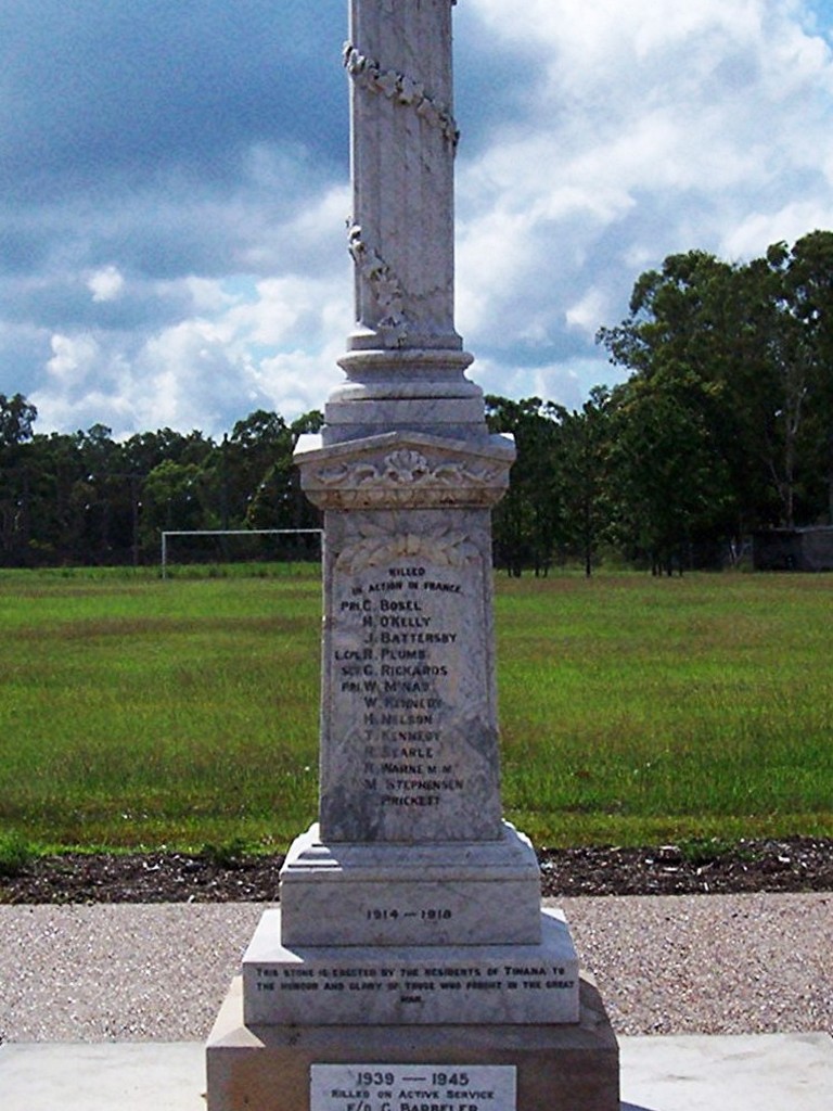 Tinana War Memorial - 2009