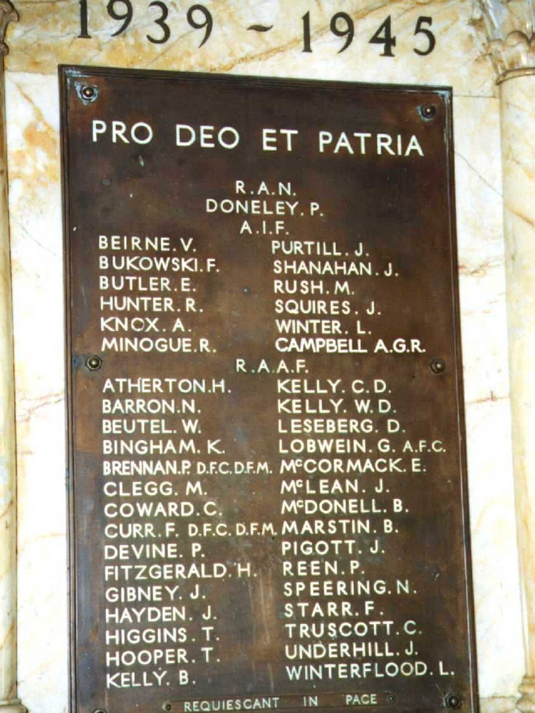 Downlands College Roll of Honour