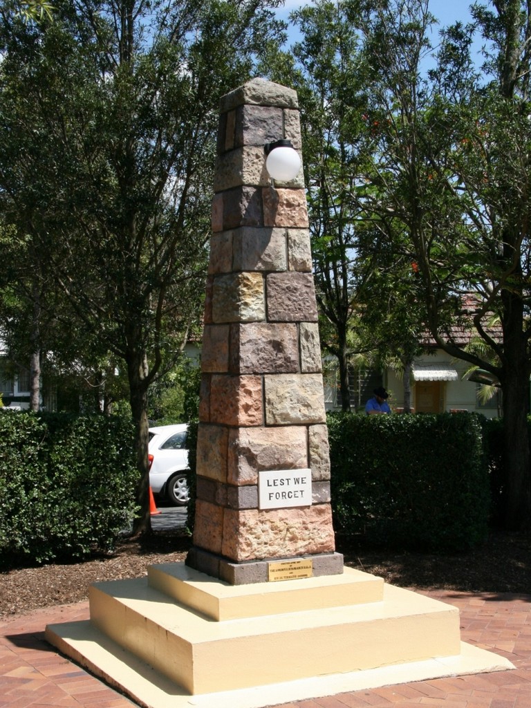 Ashgrove War Memorial, 2009