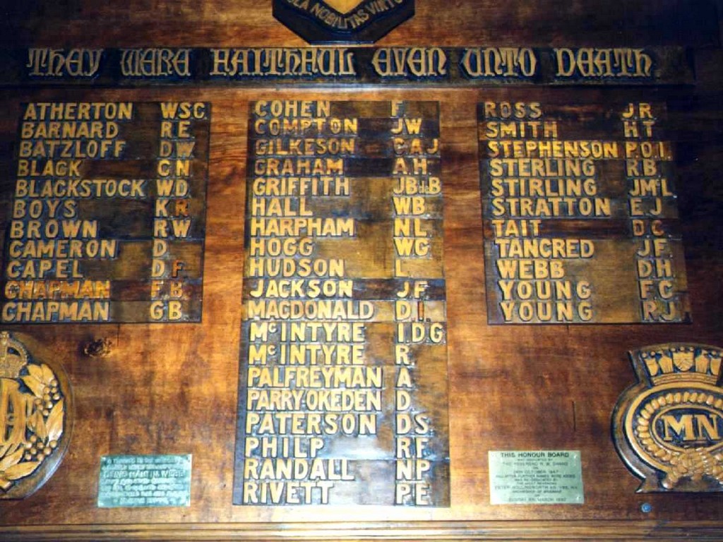Photo of Toowoomba Preparatory School Honour Board