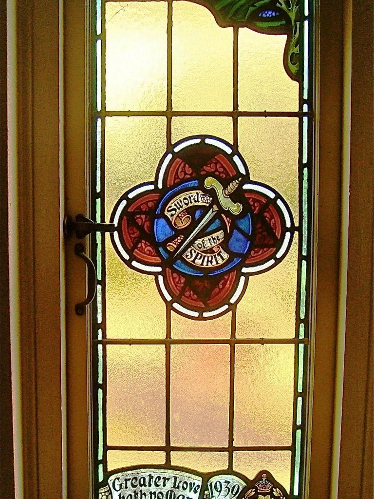 Ashgrove West Uniting Church Memorial Windows - right panel