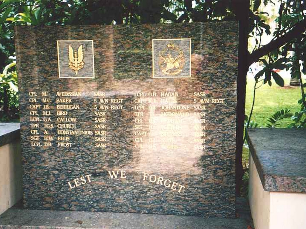 Black Hawk Memorial Wall