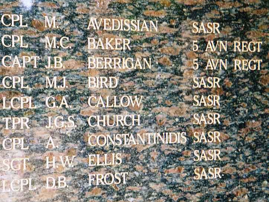 Black Hawk Memorial Wall