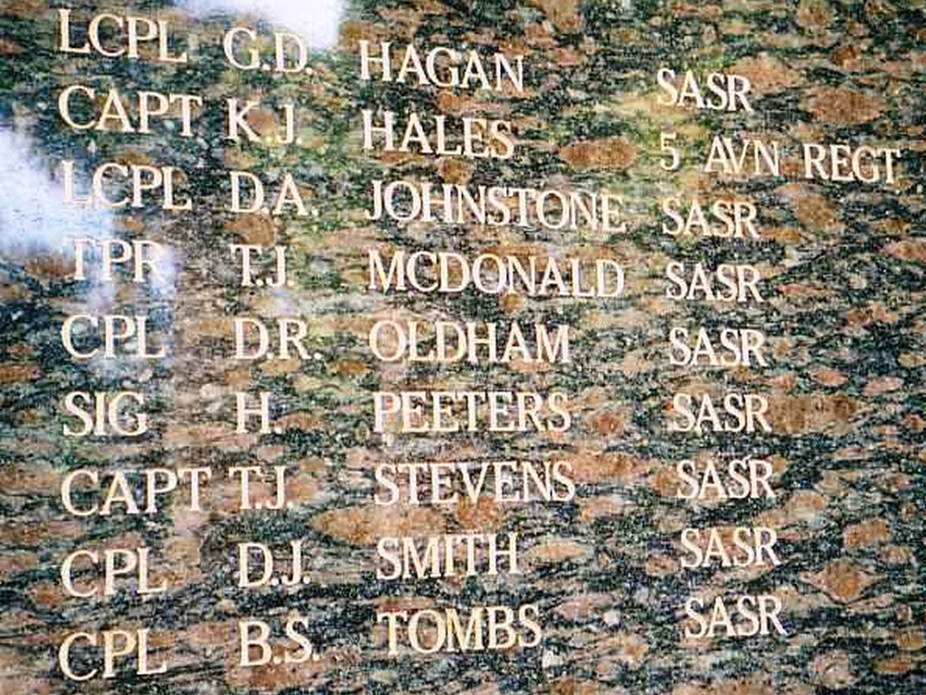 Black Hawk Memorial Wall