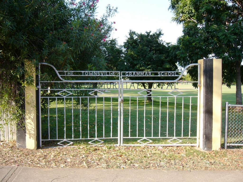 Townsville Grammar School War Memorial Gates and Oval