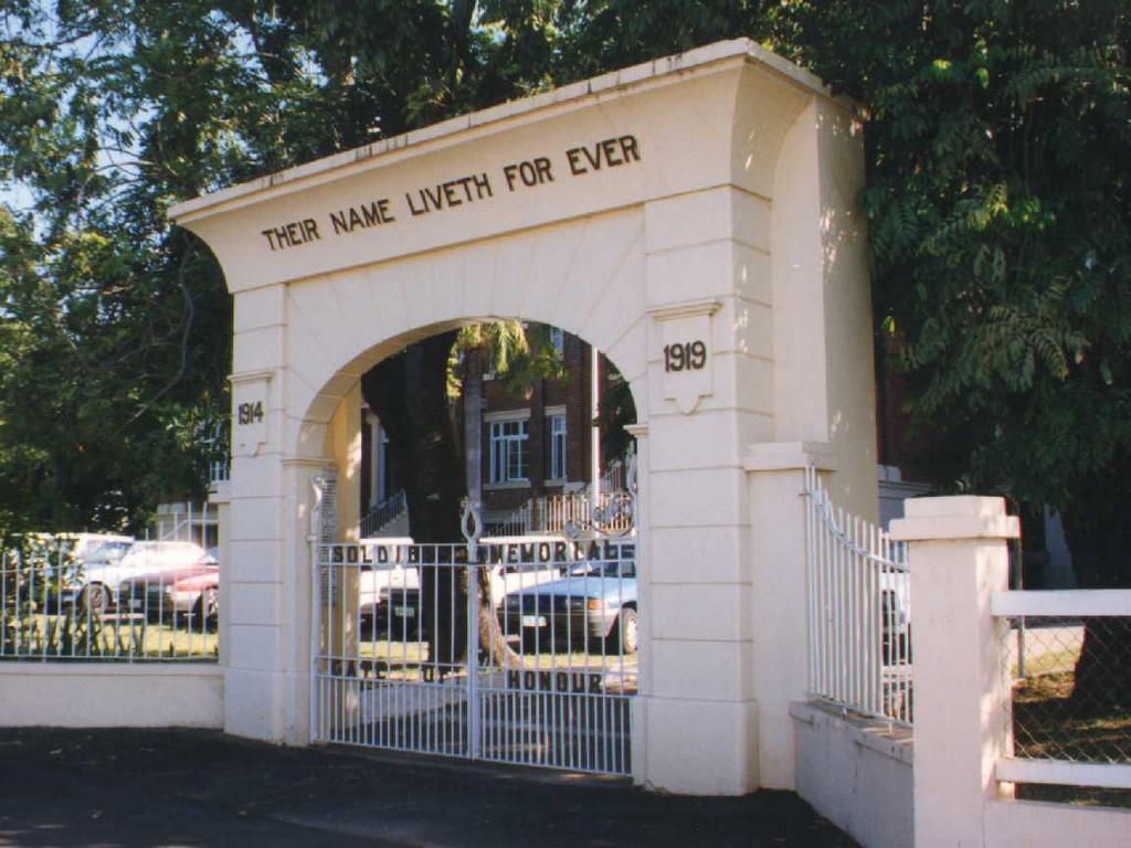Townsville West State School Soldiers Memorial Gates