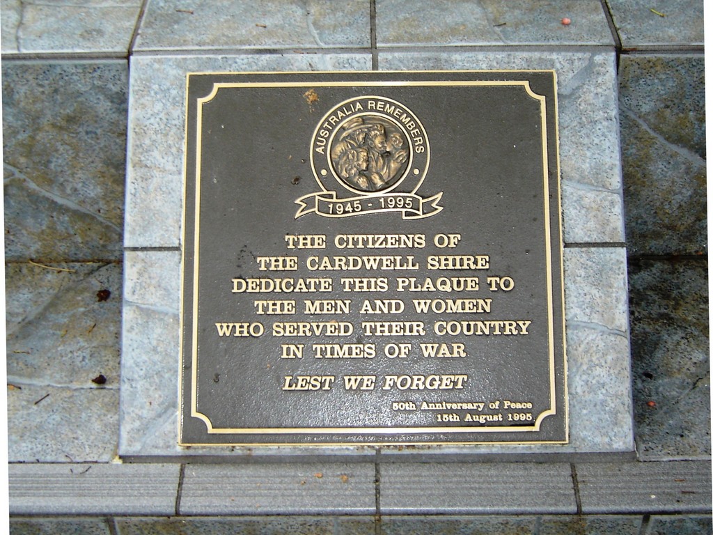 Tully Monument Plaque