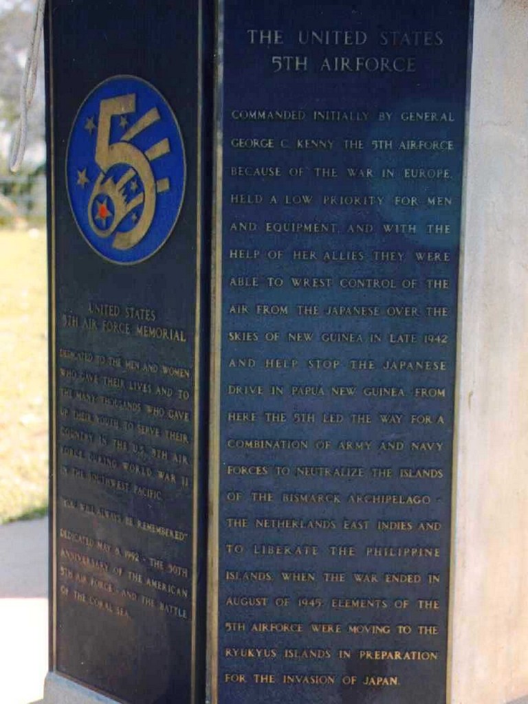 United States 5th Air Force Memorial