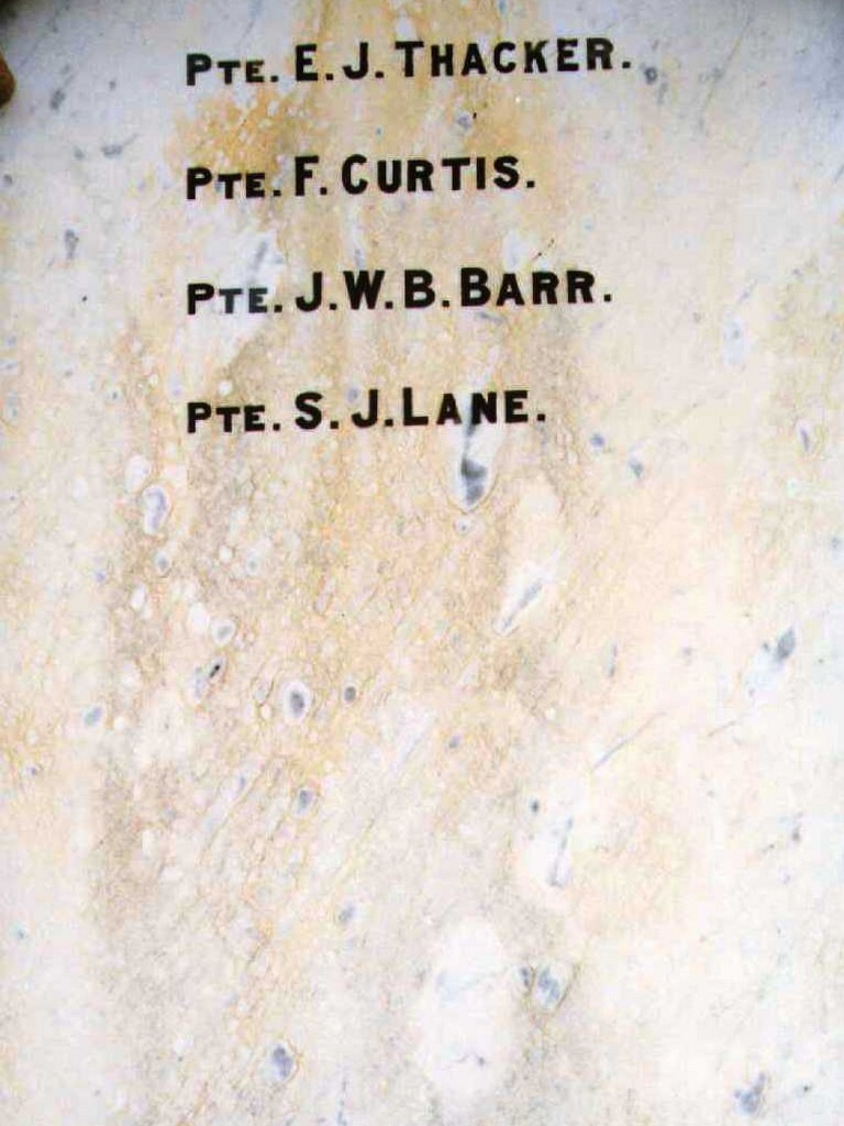 Upper Coomera Shire War Memorial (Digger) Plaque