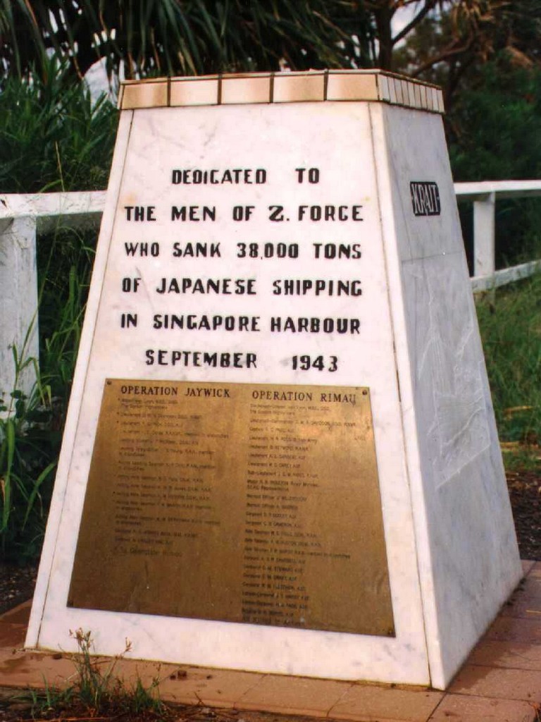 Urangan Krait and Z Force Memorial - 1995